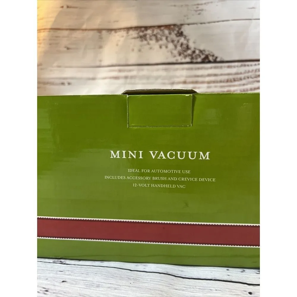 Target Handheld Mini Car Vacuum Inc Accessory Brush And Crevice Device 12‎ Volt